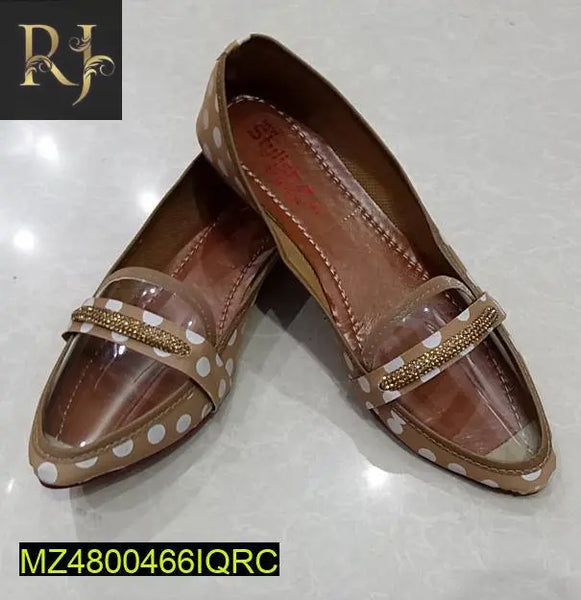 Transparent Shoes With Stone Detailing - RJ Kollection 1499.00  RJ Kollection 