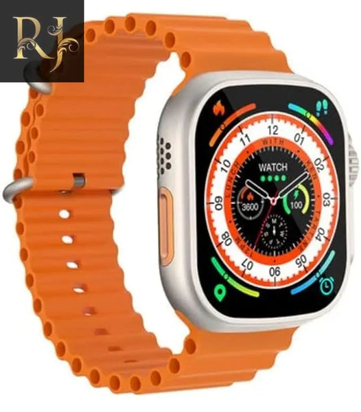 Watch S8 Ultra Latest Bluetooth Calling Series 8 AMOLED High Resolution with All Sports Features & Health Tracker,Wireless Charging Battery, Bluetooth Unisex Smart Watch - RJ Kollection 2499.00 Smart Watch RJ 