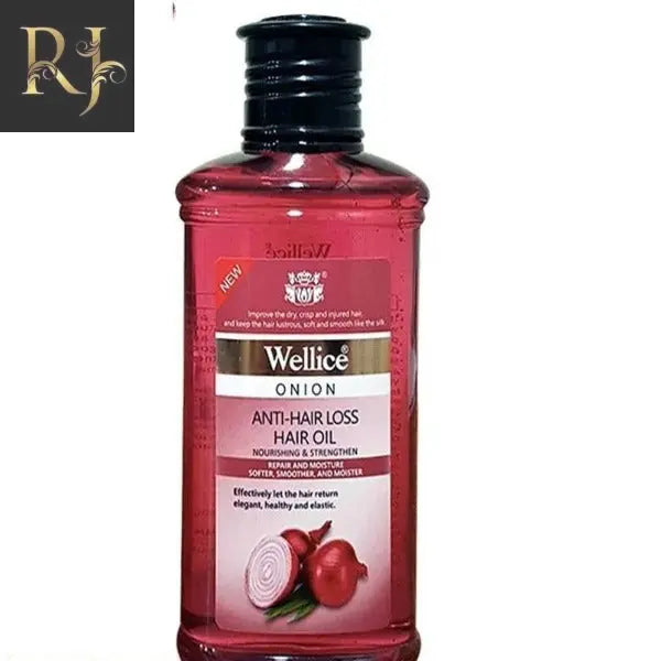 Wellice Onion Hair Oil: Revitalize & Strengthen Your Hair with Nature's Secret - RJ Kollection 1049.00  RJ Kollection 