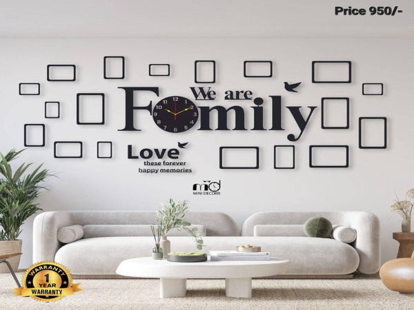 We are Family Wall Art: A Beautiful & Meaningful Way to Celebrate Your Family's Love