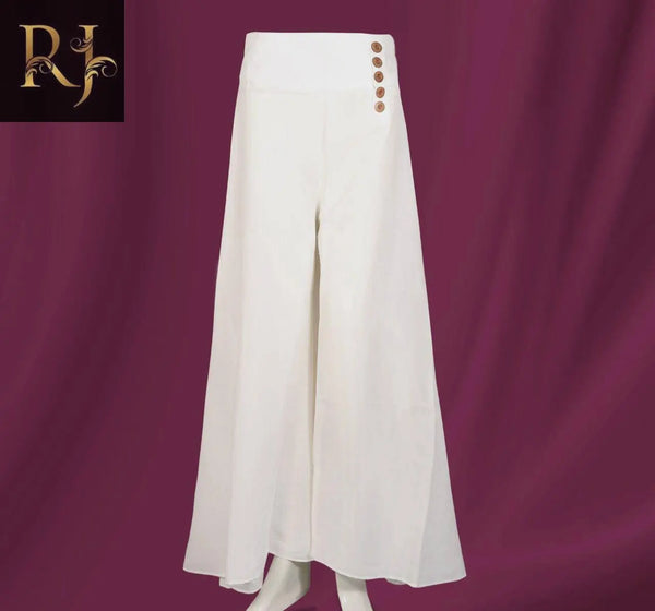 White Women Palazzo Trouser - RJ Kollection 1499.00  RJ Kollection 