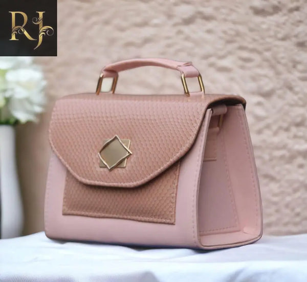 Women's Leather Stylish Top Handle Bag RJ Kollection