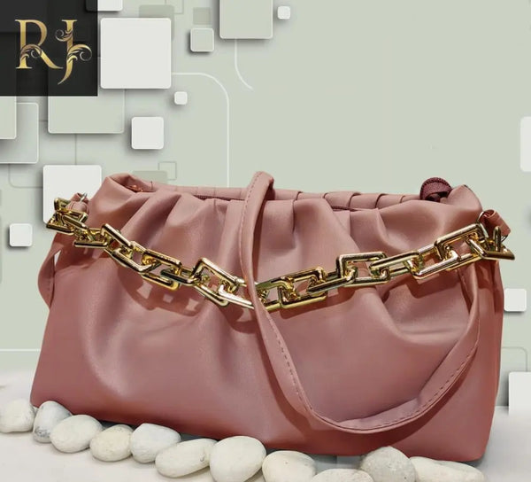 Women's PU Leather Plain Hand Bag - RJ Kollection 1690.00 Handbags RJ Kollection 