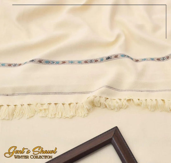 Luxurious 1 pc plain wool shawl