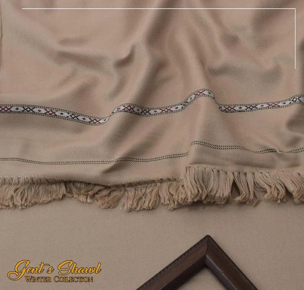 Luxurious 1 pc plain wool shawl