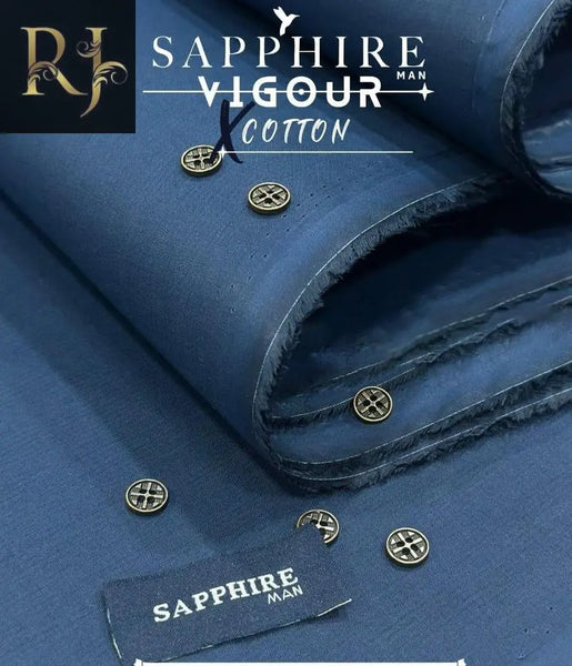 men's Sapphire cotton suit - RJ Kollection RJ Kollection 2945.00 RJ Kollection 