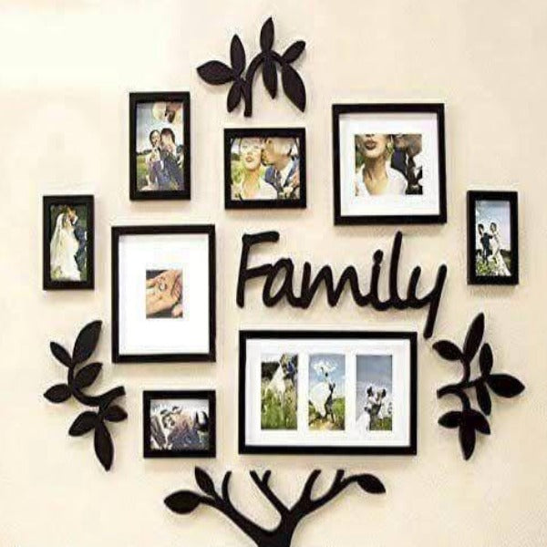 Tree with Family Frame Calligraphy - Symbol of Unity & Connection