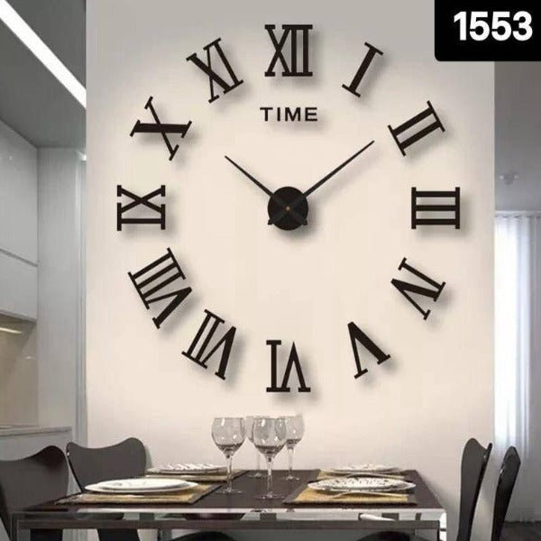 3D Quartz Wall Clock-02: A Stunning & Modern Way to Decore Home