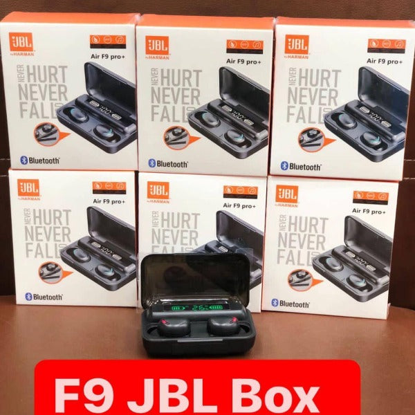 JBL AIR F9 PRO Wireless Earbuds - Advanced Sound Precision for Unmatched Listening Pleasure