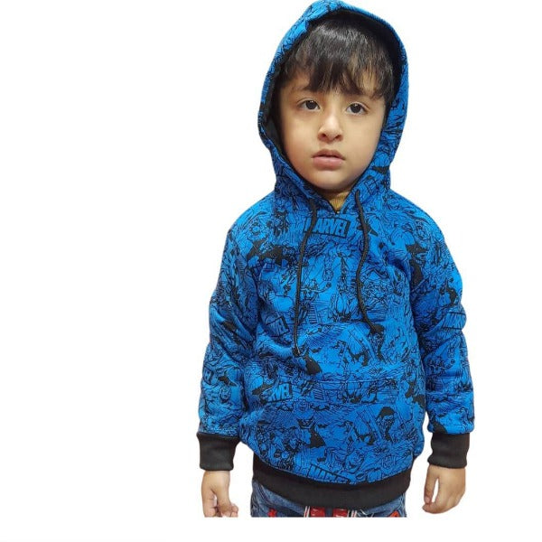 Kid's Cotton Fleece Hoodie: Soft, Warm, & Fashionable for All-Day Play